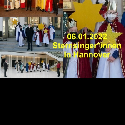 20220106 Sternsingerinnen in Hannover 2