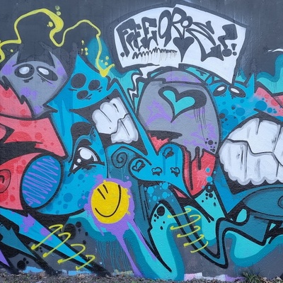 20220323 Neue Graffiti an der Ihmehall  