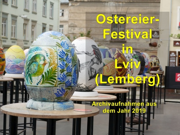 A Ostereier-Festival Lviv Lemberg