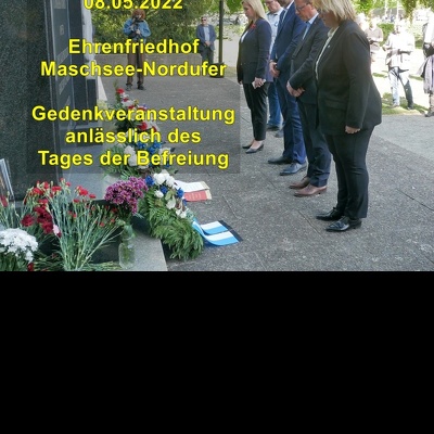 20220508 Gedenken 77J Befr Ehrenfriedhof Maschsee-Nordufer