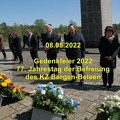 A Gedenfeier Bergen-Belsen 2022