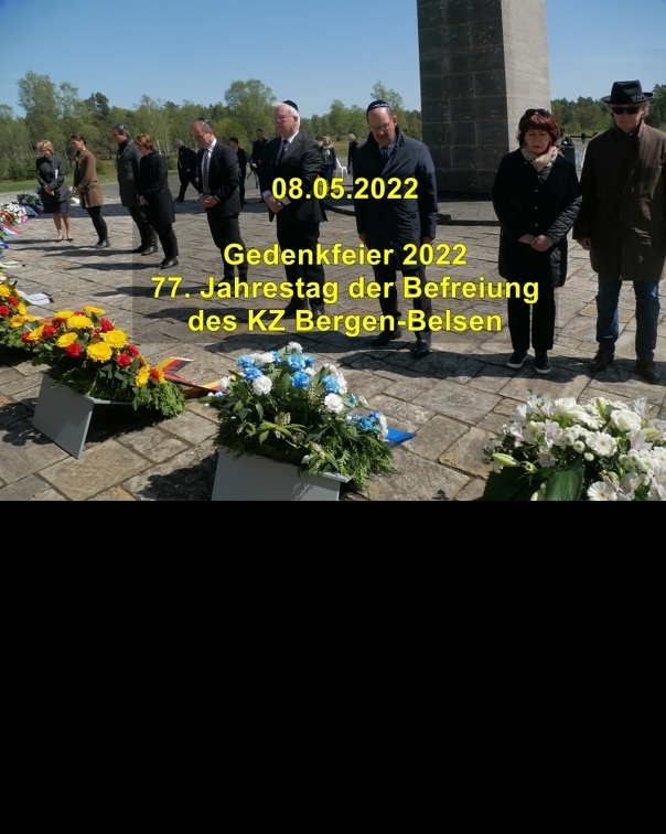 A Gedenfeier Bergen-Belsen 2022 T