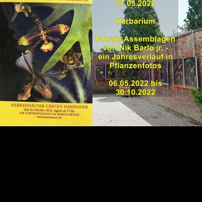 20220528 Herbarium Florale Assemblagen Berggarten
