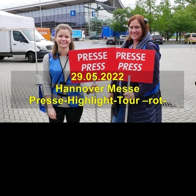 20220529 Hannover Messe Presse-Highlight-Tour rot