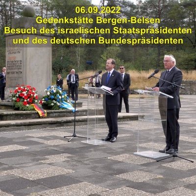20220906 Bergen-Belsen Besuch Pr Herzog Steinmeier