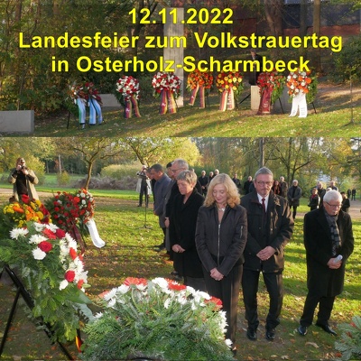 20221112 Osterholz-Scharmbeck Landesfeier Volkstrauertag