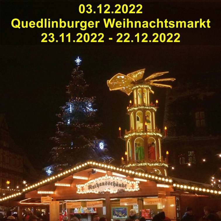 A Quedlinburger Weihnachtsmarkt