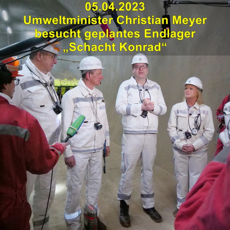 A MU-Besuch Schacht Konrad