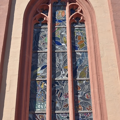 20220827 Glasfenster von Markus Lüpertz für die St. Elisabeth-Kirche in Bamberg