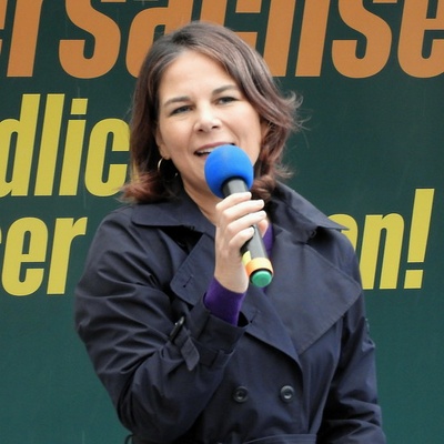 20221002 Außenministerin Annalena Baerbock bei Wahlveranstaltung
