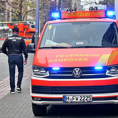 20221028 Großes Feuerwehraufgebot am Steintor - Offenbar Fehlalarm