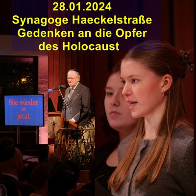 20240128 Synagoge Haeckelstr Holocaust-Gedenken