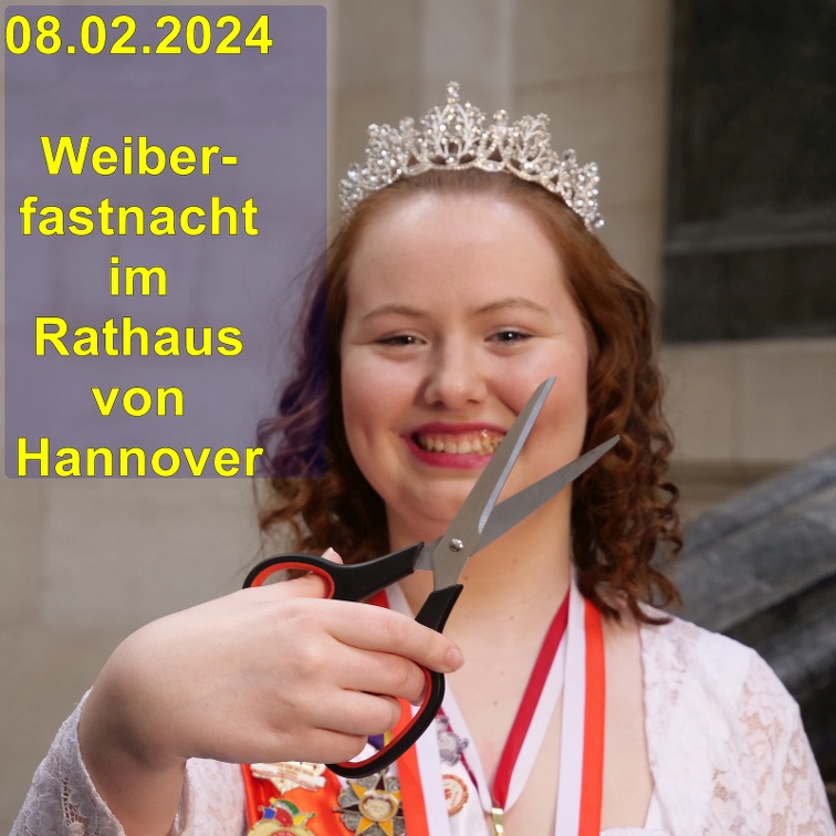 A Rathaus Hannover Weiberfastnacht