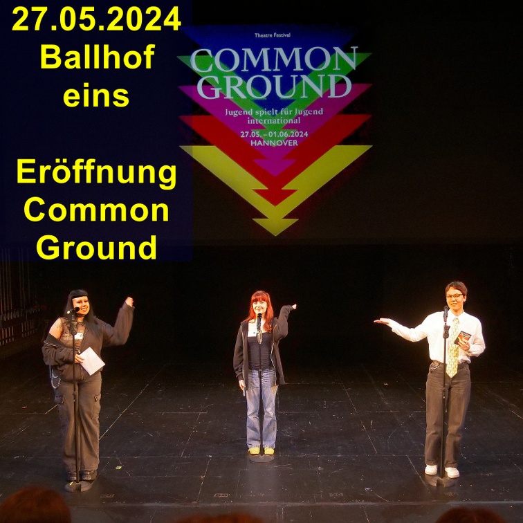 A Ballhof Eroeffnung Common Ground-
