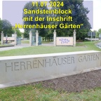 20240711 Sandsteinblock Herrenhausen